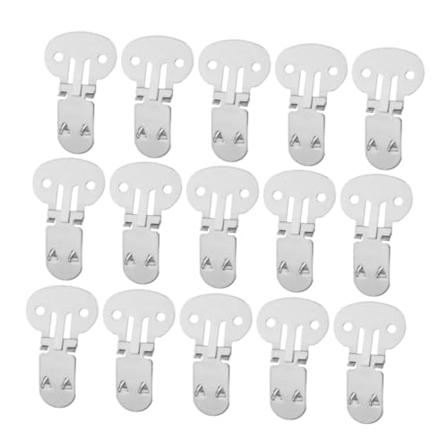 Ipetboom 30 Stück Große Flache Schuhclips aus Edelstahl Langlebig und Leicht für DIY Bastelprojekte und Schuhdekoration Vielseitig Einsetzbar Tragbar für Reisen und Kreative Gestaltung von Ipetboom