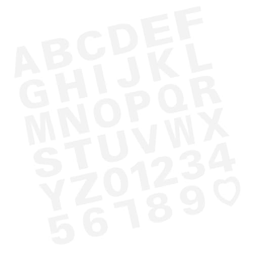 Ipetboom 37 Stück Teiliges Backschablonen Zahlen Buchstaben und Herzformen Wiederverwendbare DIY Tortendeko Schablonen aus Weißem Geeignet für Kuchen und Backvorbereitungen Ipetboom 37 Stück Teiliges Backschablonen Zahlen Buchstaben und Herzformen Wiederverwendbare DIY Tortendeko Schablonen aus Weißem Geeignet für Kuchen und Backvorbereitungen von Ipetboom