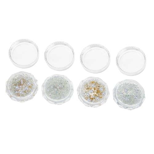 Ipetboom 4 Boxen Boxen Nail Art Perlen Mix Leichte DIY Nagel Dekoration mit Gemischten Perlen in Verschiedenen Geeignet für Natürliche und Künstliche Nägel Originelles Design für Modische Ipetboom 4 Boxen Boxen Nail Art Perlen Mix Leichte DIY Nagel Dekoration mit Gemischten Perlen in Verschiedenen Geeignet für Natürliche und Künstliche Nägel Originelles Design für Modische von Ipetboom
