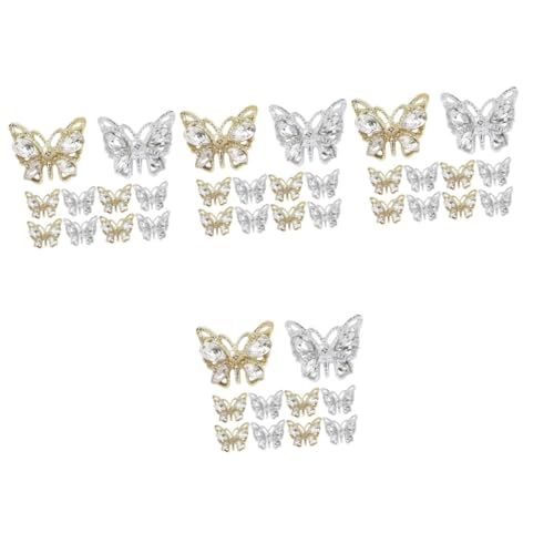 Ipetboom 4 Sätze Bohrer Für Nagelschmuck Nagelkunstzubehör Schmetterling Nageldekorationen Für Nagelkunst Reiz Nagelanhänger Süß Nagel Charms Nagelcharme Aus Strass Legierung 10 Stück * 4 Ipetboom 4 Sätze Bohrer Für Nagelschmuck Nagelkunstzubehör Schmetterling Nageldekorationen Für Nagelkunst Reiz Nagelanhänger Süß Nagel Charms Nagelcharme Aus Strass Legierung 10 Stück * 4 von Ipetboom