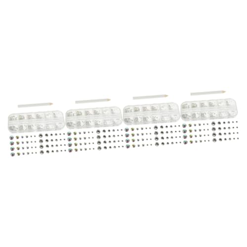 Ipetboom 4 Sätze Flatboden -Diamantnagelschmuck Maniküre Strasssteine Flache Strasssteine zum Basteln UV Strasssteine für Nägel Nagelanhänger mit flacher Rückseite Glas Ipetboom 4 Sätze Flatboden -Diamantnagelschmuck Maniküre Strasssteine Flache Strasssteine zum Basteln UV Strasssteine für Nägel Nagelanhänger mit flacher Rückseite Glas von Ipetboom