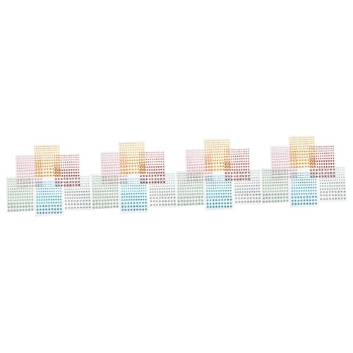 Ipetboom 4 Sätze Glitzer Aufkleber Für Gesicht Und Diy Selbstklebende Juwelen Sticker Für Bastelprojekte Und Persönliche Dekorationen 6 Blätter * 4 Ipetboom 4 Sätze Glitzer Aufkleber Für Gesicht Und Diy Selbstklebende Juwelen Sticker Für Bastelprojekte Und Persönliche Dekorationen 6 Blätter * 4 von Ipetboom