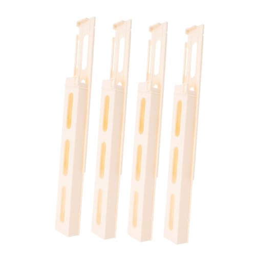 Ipetboom 4 Stück Domino Zug Zubehör Teiliges Domino Clips für Kreativer Dominohalter mit Innovativem Mechanismus Fördert Geschicklichkeit und bei Familien und Gruppenspielen von Ipetboom