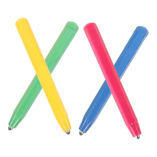Ipetboom 4 Stück Magnetstifte für Zeichentafeln Ersatz Magnetischer Stylus mit Ergonomischem Design Leicht Langlebig Kompatibel für Verschiedene Magnetische Zeichenbretter für Lernen und von Ipetboom