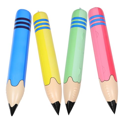 Ipetboom 4 Stück Teiliges Jumbo Aufblasbares Bleistift Langlebigem PVC Übergroßes Schreibgerät für Schulanfang Kreative Kinderparty-dekoration Leicht und Wiederverwendbar für Klassenraum Ipetboom 4 Stück Teiliges Jumbo Aufblasbares Bleistift Langlebigem PVC Übergroßes Schreibgerät für Schulanfang Kreative Kinderparty-dekoration Leicht und Wiederverwendbar für Klassenraum von Ipetboom