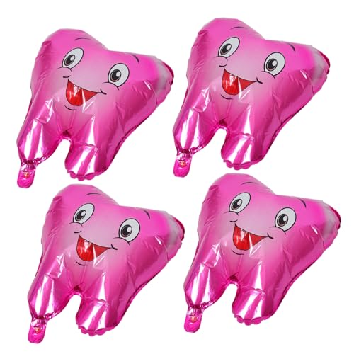 Ipetboom 4 Stück Zahnbalons Lustige Folienballons für Babyparty Dekoration Material für Kreative Fotos und Vielseitige Anlässe Ipetboom 4 Stück Zahnbalons Lustige Folienballons für Babyparty Dekoration Material für Kreative Fotos und Vielseitige Anlässe von Ipetboom