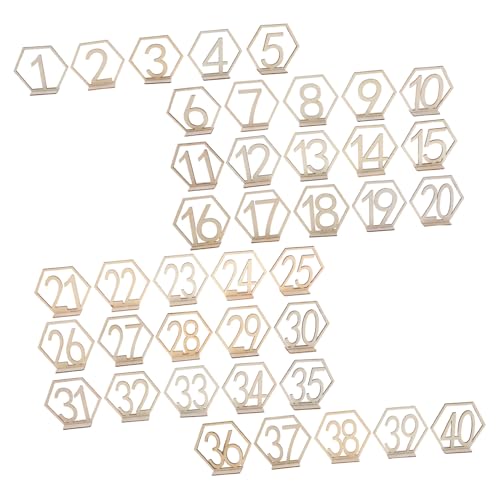 Ipetboom 40 Stück Tischnummernschild Aus Holz Für Hochzeitsempfänge Tischschild Empfangstischmarkierungen Tischnummer Hochzeit Holztischnummer Hochzeitstischnummern 1–40 Ipetboom 40 Stück Tischnummernschild Aus Holz Für Hochzeitsempfänge Tischschild Empfangstischmarkierungen Tischnummer Hochzeit Holztischnummer Hochzeitstischnummern 1–40 von Ipetboom