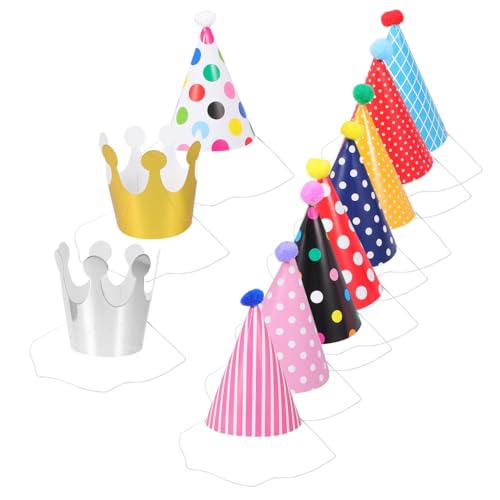 Ipetboom 44 Stück Kindergeburtstag Partyhüte Teiliges Leichte Papierkegel Hüte mit Kronenform für Mädchen und Jungen Foto Requisiten Geburtstagsfeier Zubehör Ipetboom 44 Stück Kindergeburtstag Partyhüte Teiliges Leichte Papierkegel Hüte mit Kronenform für Mädchen und Jungen Foto Requisiten Geburtstagsfeier Zubehör von Ipetboom