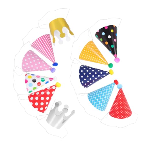 Ipetboom 44 Stück Teiliges Geburtstagsparty mit Bunten Papierhüten und Leichte Bequeme Partyhüte für Jungen und Mädchen als Geburtstagszubehör und Foto Accessoire Ipetboom 44 Stück Teiliges Geburtstagsparty mit Bunten Papierhüten und Leichte Bequeme Partyhüte für Jungen und Mädchen als Geburtstagszubehör und Foto Accessoire von Ipetboom