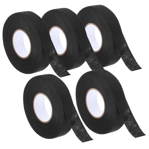 Ipetboom 5 Rollen Hochtemperatur Isolierband Selbstklebendes Kabelbaum Gewebeband Geräuschdämmend Hitzebeständig Flexibles Polyester Klebeband für Kfz und Kabelbündelung Ipetboom 5 Rollen Hochtemperatur Isolierband Selbstklebendes Kabelbaum Gewebeband Geräuschdämmend Hitzebeständig Flexibles Polyester Klebeband für Kfz und Kabelbündelung von Ipetboom