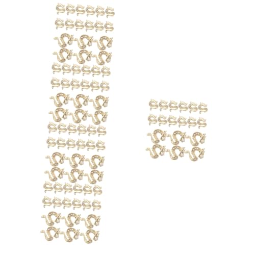Ipetboom 5 Sätze Charms Drachenform Maniküre Dekorationen Nagelkunst Zubehör Für Nageldesigns Und Besondere Anlässe 50 Stück * 5 von Ipetboom