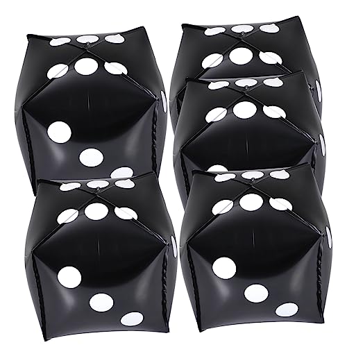 Ipetboom 5 Stück Teiliges Würfel Folienballons aus Aluminiumfolie Aufblasbare Poker Deko Glatte Oberfläche Selbstklebend für und Themenpartys Vielseitig Hängbar Ipetboom 5 Stück Teiliges Würfel Folienballons aus Aluminiumfolie Aufblasbare Poker Deko Glatte Oberfläche Selbstklebend für und Themenpartys Vielseitig Hängbar von Ipetboom