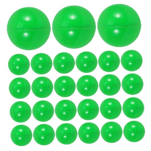 Ipetboom 50 Stück Öffbare Lotteriekugeln Grüne Plastikkugeln für Festlichkeiten Partys und Spiele für Verlosungen Events und Überraschungen von Ipetboom