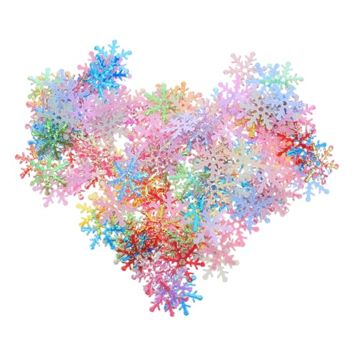 Ipetboom 5000 Stück Teiliges Schneeflocken Konfetti Weiß Mini Snowflakes Tischdeko Winter Party Weihnachten Hochzeit Geburtstagsdeko Vielseitige Streudeko für Festliche Events von Ipetboom