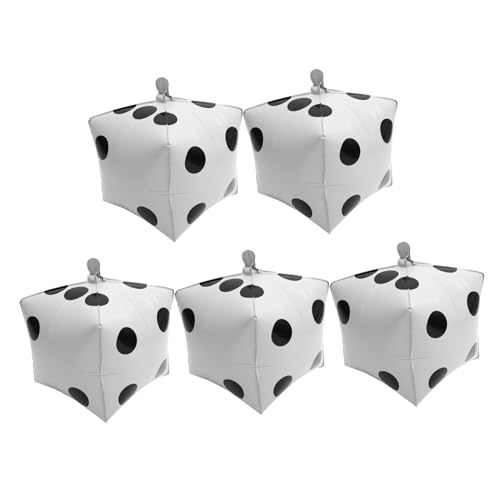 Ipetboom 5Stücke Würfelform Aluminiumfolienballons für Themenparty Aufblasbare Dekoration für Spieleabende Geburtstagsfeiern und Festivals nicht Einfach Ipetboom 5Stücke Würfelform Aluminiumfolienballons für Themenparty Aufblasbare Dekoration für Spieleabende Geburtstagsfeiern und Festivals nicht Einfach von Ipetboom