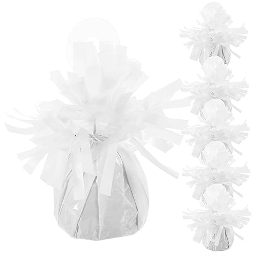 Ipetboom 6 Stück Ballongewichte für Helium und Latexballons Dekoration für Hochzeiten Partys und Familienfeiern Wiederverwendbar und Praktisch von Ipetboom