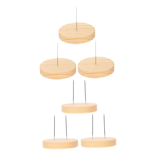 Ipetboom 6 Stück Holz Puppenständer für Häkelpuppen Stabiler Standfuß Minimalistisches Design Vielseitig Einsetzbar als Ausstellungsständer für Figuren und Kleine Accessoires Ipetboom 6 Stück Holz Puppenständer für Häkelpuppen Stabiler Standfuß Minimalistisches Design Vielseitig Einsetzbar als Ausstellungsständer für Figuren und Kleine Accessoires von Ipetboom