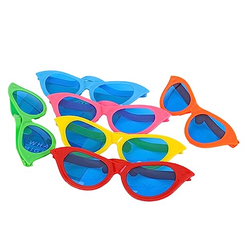 Ipetboom 6 Stück Lustige Partybrillen Übergroße Cosplay Gestelle Foto Requisiten für Festlichkeiten Accessoires für Unvergessliche Feiern Auftritte Zufällige Farbe Ipetboom 6 Stück Lustige Partybrillen Übergroße Cosplay Gestelle Foto Requisiten für Festlichkeiten Accessoires für Unvergessliche Feiern Auftritte Zufällige Farbe von Ipetboom