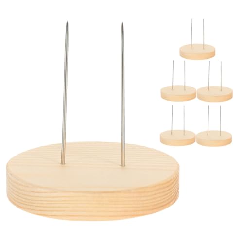 Ipetboom 6 Stück Puppenständer Holzsockel Filzpuppenhalter Doppelstahlnadel Häkelpuppen Displayständer Kompakter Puppenhalter für Vielseitige Präsentation Ipetboom 6 Stück Puppenständer Holzsockel Filzpuppenhalter Doppelstahlnadel Häkelpuppen Displayständer Kompakter Puppenhalter für Vielseitige Präsentation von Ipetboom