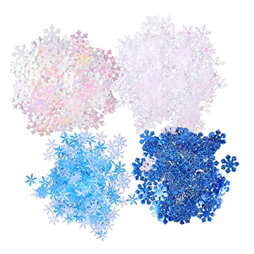 Ipetboom 700 Stück Schneeflocken Konfetti für Weihnachtsfeiern Dekorative Streudeko Weiß und Blau für Hochzeit und Festlichkeit Ipetboom 700 Stück Schneeflocken Konfetti für Weihnachtsfeiern Dekorative Streudeko Weiß und Blau für Hochzeit und Festlichkeit von Ipetboom