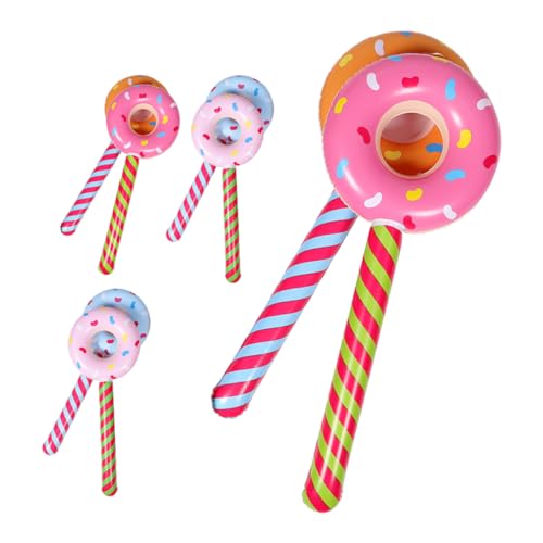 Ipetboom 8 Stück Teiliges Aufblasbares Donut Stick aus Strapazierfähigem PVC Bunte Candy Themen Partydekoration mit Inflation Kindgerechtes Design für Geburtstage und Festliche Anlässe Ipetboom 8 Stück Teiliges Aufblasbares Donut Stick aus Strapazierfähigem PVC Bunte Candy Themen Partydekoration mit Inflation Kindgerechtes Design für Geburtstage und Festliche Anlässe von Ipetboom