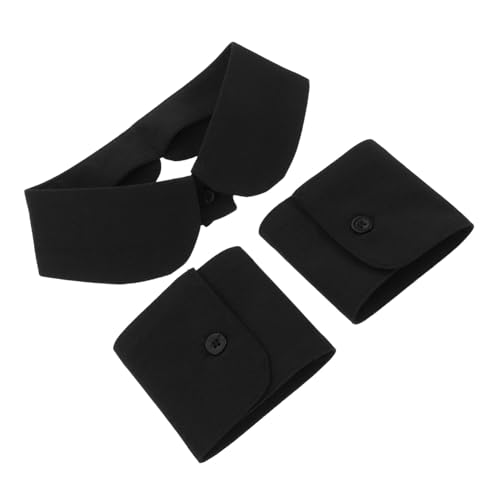 Ipetboom Abnehmbare Fake Kragen und Manschetten für Damen Stilvolle Blusen und Pullover Accessoires Vielseitig für Büro Freizeit und Jahreszeiten Bequemes Material Modern und Elegant Ipetboom Abnehmbare Fake Kragen und Manschetten für Damen Stilvolle Blusen und Pullover Accessoires Vielseitig für Büro Freizeit und Jahreszeiten Bequemes Material Modern und Elegant von Ipetboom