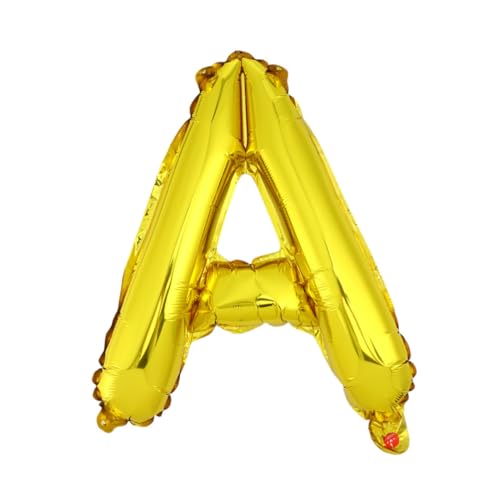 Ipetboom Aluminiumfolie Buchstabenballons Happy Anniversary Gold Dekoratives Ballonset für Hochzeitsfeier Vielseitig Einsetzbar für Partydekoration Hochwertige Jubiläumsdeko von Ipetboom
