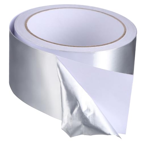 Ipetboom Aluminiumfolie Klebeband Selbstklebend Wärmebeständig Isolierband für Rohrabdichtung Lüftungskanäle Auspuffreparatur Vielseitig Einsetzbar Ipetboom Aluminiumfolie Klebeband Selbstklebend Wärmebeständig Isolierband für Rohrabdichtung Lüftungskanäle Auspuffreparatur Vielseitig Einsetzbar von Ipetboom