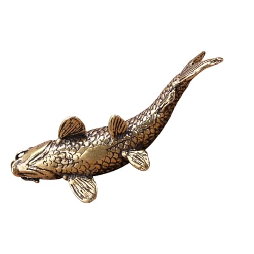 Ipetboom Antike Kupfer Karpfenfigur als Dekoratives Tisch Ornament Handgefertigtes Desktop Dekoobjekt aus Hochwertigem Messing Platzsparend für Wohnzimmer Büro Teezimmer und Regal Ipetboom Antike Kupfer Karpfenfigur als Dekoratives Tisch Ornament Handgefertigtes Desktop Dekoobjekt aus Hochwertigem Messing Platzsparend für Wohnzimmer Büro Teezimmer und Regal von Ipetboom