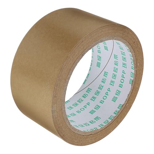 Ipetboom Braunes Selbstklebendes Kraftpapier Packband Wasserfreie Starke Haftung Vielseitig für Verpackung Kartonversiegelung Bilderrahmen Reißfest Umweltfreundlich Ipetboom Braunes Selbstklebendes Kraftpapier Packband Wasserfreie Starke Haftung Vielseitig für Verpackung Kartonversiegelung Bilderrahmen Reißfest Umweltfreundlich von Ipetboom