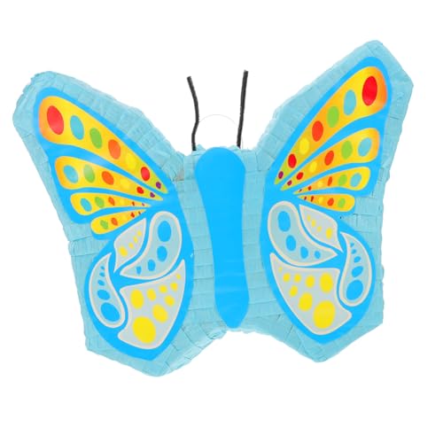 Ipetboom Butterfly Pinata aus Papier Bunte Party Deko für Kindergeburtstag und Festival Lustige Partydeko zum Aufhängen Kinderfreundlich und Robust für Spiele und Feiern von Ipetboom
