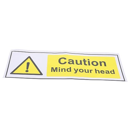 Ipetboom Caution Aufkleber Warnschild Selbstklebend und Ölbeständig aus PP Synthesepapier für und Außeneinsatz Einfach Anzubringen und Langlebig von Ipetboom