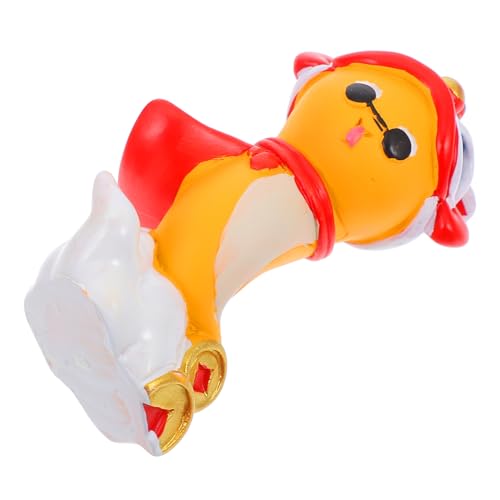 Ipetboom Chinesische Jahr der Schlange Figurine Handarbeit Langlebige Feng Shui Glücksbringer Tischdekoration für Zuhause und Büro Lunar Year Crafts Glücksschlange Ornament Ipetboom Chinesische Jahr der Schlange Figurine Handarbeit Langlebige Feng Shui Glücksbringer Tischdekoration für Zuhause und Büro Lunar Year Crafts Glücksschlange Ornament von Ipetboom