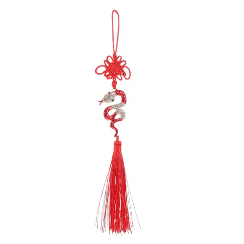 Ipetboom Chinesischer Neujahrs Schmuck Jahr der Schlange Feng Shui Glücksbringer Autoanhänger aus Langlebiger Legierung mit Eleganter Quaste und Funkelnden Strasssteinen Vielseitig für Ipetboom Chinesischer Neujahrs Schmuck Jahr der Schlange Feng Shui Glücksbringer Autoanhänger aus Langlebiger Legierung mit Eleganter Quaste und Funkelnden Strasssteinen Vielseitig für von Ipetboom