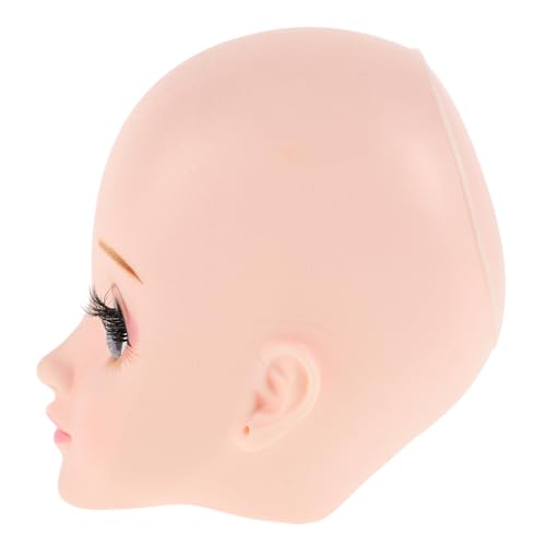 Ipetboom DIY Puppenkopf aus Kunststoff Puppenherstellungsbedarf mit Realistischem Design für Make Up und Bastelprojekte für Anfänger und Profis Ipetboom DIY Puppenkopf aus Kunststoff Puppenherstellungsbedarf mit Realistischem Design für Make Up und Bastelprojekte für Anfänger und Profis von Ipetboom