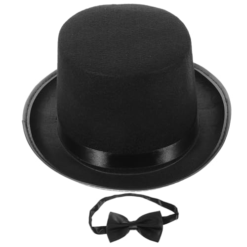 Ipetboom Detektiv mit Schwarzem Hut und Robustem Bowtie Kreative Rollenspiel Requisiten für Halloween Kostüm und Themenpartys Langlebiges Verkleidungszubehör für Erwachsene Ipetboom Detektiv mit Schwarzem Hut und Robustem Bowtie Kreative Rollenspiel Requisiten für Halloween Kostüm und Themenpartys Langlebiges Verkleidungszubehör für Erwachsene von Ipetboom