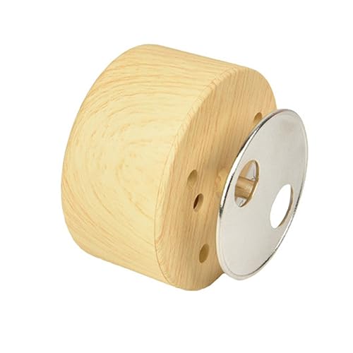 Ipetboom Diy Musikbox Basis Rotierende Spieluhr mit Uhrwerk für Kreative Bastelprojekte Runde Design Musikbox Basis für Individuelles Handwerk Leicht und Tragbar von Ipetboom