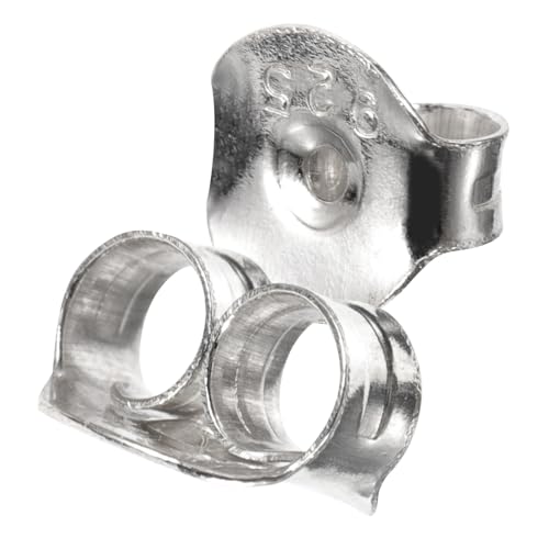 Ipetboom Einstellbare Ohrstecker Verschlüsse aus Silber Robuste und Flexible Ohrring Stopper Schützende Ersatz Ohrstecker Rückseiten für Damen und Herren Langlebige Schmuckzubehör Ipetboom Einstellbare Ohrstecker Verschlüsse aus Silber Robuste und Flexible Ohrring Stopper Schützende Ersatz Ohrstecker Rückseiten für Damen und Herren Langlebige Schmuckzubehör von Ipetboom
