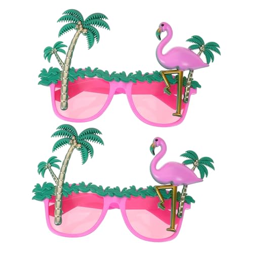 Ipetboom Einzigartige Brille Mit Flamingo-design Leicht Und Robust Für Party-fotoautomaten Party-zubehör Für Erwachsene von Ipetboom
