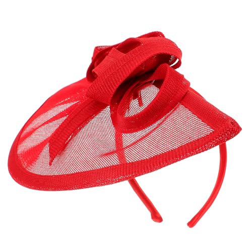 Ipetboom Eleganter Fascinator Hut Netzstoff für Damen Retro Teeparty Haarschmuck Vielseitig als Haarspange für Hochzeiten Cocktailpartys und Besondere Anlässe Ipetboom Eleganter Fascinator Hut Netzstoff für Damen Retro Teeparty Haarschmuck Vielseitig als Haarspange für Hochzeiten Cocktailpartys und Besondere Anlässe von Ipetboom
