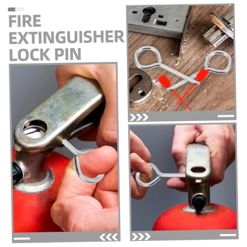 Ipetboom Feuerlöscher Ersatz Stift Sicherheitsverschluss Robust Langlebig Einfache Handhabung Brandschutzzubehör für Sichere Bedienung und Normgerechte Ausrüstung von Ipetboom