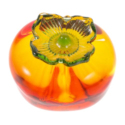 Ipetboom Glas Persimmon Dekoration Delicate Home Decor Simulierte Glas Als Stilvolles Tisch Ornament Für Wohnräume Und Büro Langlebiges Pflegeleichtes Handwerk von Ipetboom
