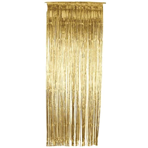 Ipetboom Goldene Metallic Folienfransen Vorhänge für Partys Hochzeiten und Feiern Glitzernde Dekoration für Tür und Fenster Langlebig und Einfach zu Verwenden Ipetboom Goldene Metallic Folienfransen Vorhänge für Partys Hochzeiten und Feiern Glitzernde Dekoration für Tür und Fenster Langlebig und Einfach zu Verwenden von Ipetboom