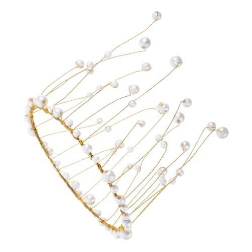 Ipetboom Goldene Perlenkrone Tortendeko Cake Topper Hochzeit Geburtstag Handgefertigt Hochwertiger Kupferdraht Langlebig Edle Tortenaufsatz Dekoaccessoire für Feier Mädchen Ipetboom Goldene Perlenkrone Tortendeko Cake Topper Hochzeit Geburtstag Handgefertigt Hochwertiger Kupferdraht Langlebig Edle Tortenaufsatz Dekoaccessoire für Feier Mädchen von Ipetboom