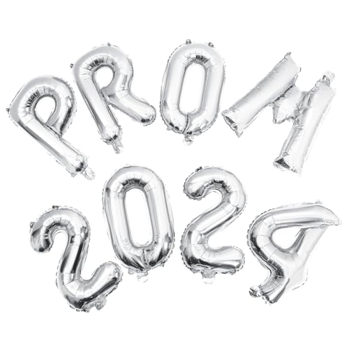 Ipetboom Graduation Party Ballon Set Aluminiumfolie Silber Prom Dekoration Fotorequisite Abschlussfeier Partydekoration Langlebig Reißfest Festlich Ipetboom Graduation Party Ballon Set Aluminiumfolie Silber Prom Dekoration Fotorequisite Abschlussfeier Partydekoration Langlebig Reißfest Festlich von Ipetboom