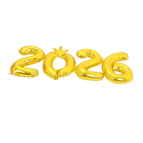 Ipetboom Große Goldene Zahlenballons zur Dekoration für Abschlussfeiern Geburtstagsfeiern und Hochzeiten Neujahr und Besondere Anlässe von Ipetboom
