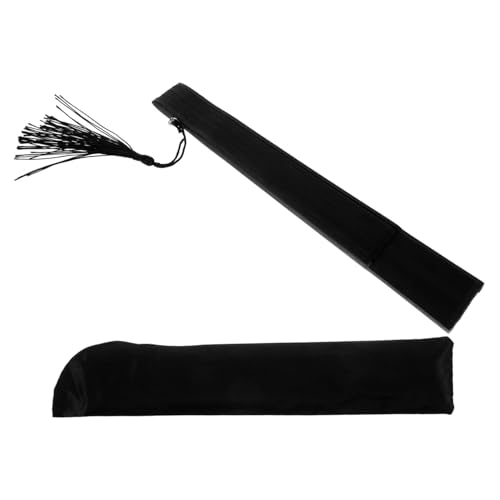 Ipetboom Handfächer aus Holz Quaste Traditioneller Chinesischer Vintage stil Leicht Tragbar Dekorativ für Tanz Bühne Wanddeko Damen Accessoire von Ipetboom