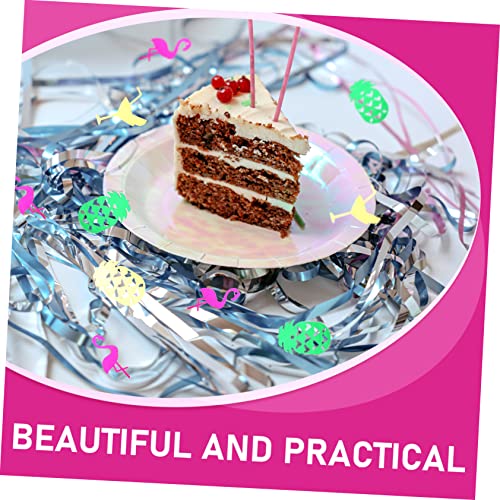 Ipetboom Hawaiian Konfetti Buntes Party Streudeko mit Ananas Weingläser Flamingos aus PVC für Sommer Geburtstag Hochzeit Shower Tischdekoration von Ipetboom