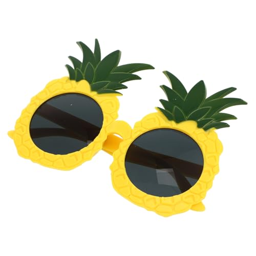 Ipetboom Hawaiian Sonnenbrille Ananas Design Tropische Partybrille aus Langlebigem Kunststoff für Strand Luau Auffälliges Fruchtmotiv Robust und Wiederverwendbar Ipetboom Hawaiian Sonnenbrille Ananas Design Tropische Partybrille aus Langlebigem Kunststoff für Strand Luau Auffälliges Fruchtmotiv Robust und Wiederverwendbar von Ipetboom