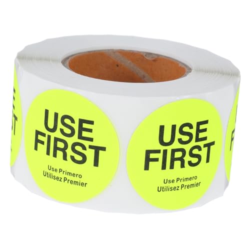 Ipetboom Inventory Control Labels Rund Gelb Ablösbare Vorratsetiketten Für Lebensmittel Kennzeichnung Küchenbehälter Buffet Party Organizer Aufkleber Ipetboom Inventory Control Labels Rund Gelb Ablösbare Vorratsetiketten Für Lebensmittel Kennzeichnung Küchenbehälter Buffet Party Organizer Aufkleber von Ipetboom